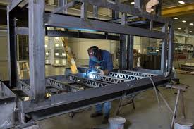 Industrial assembly and metal fabrication work